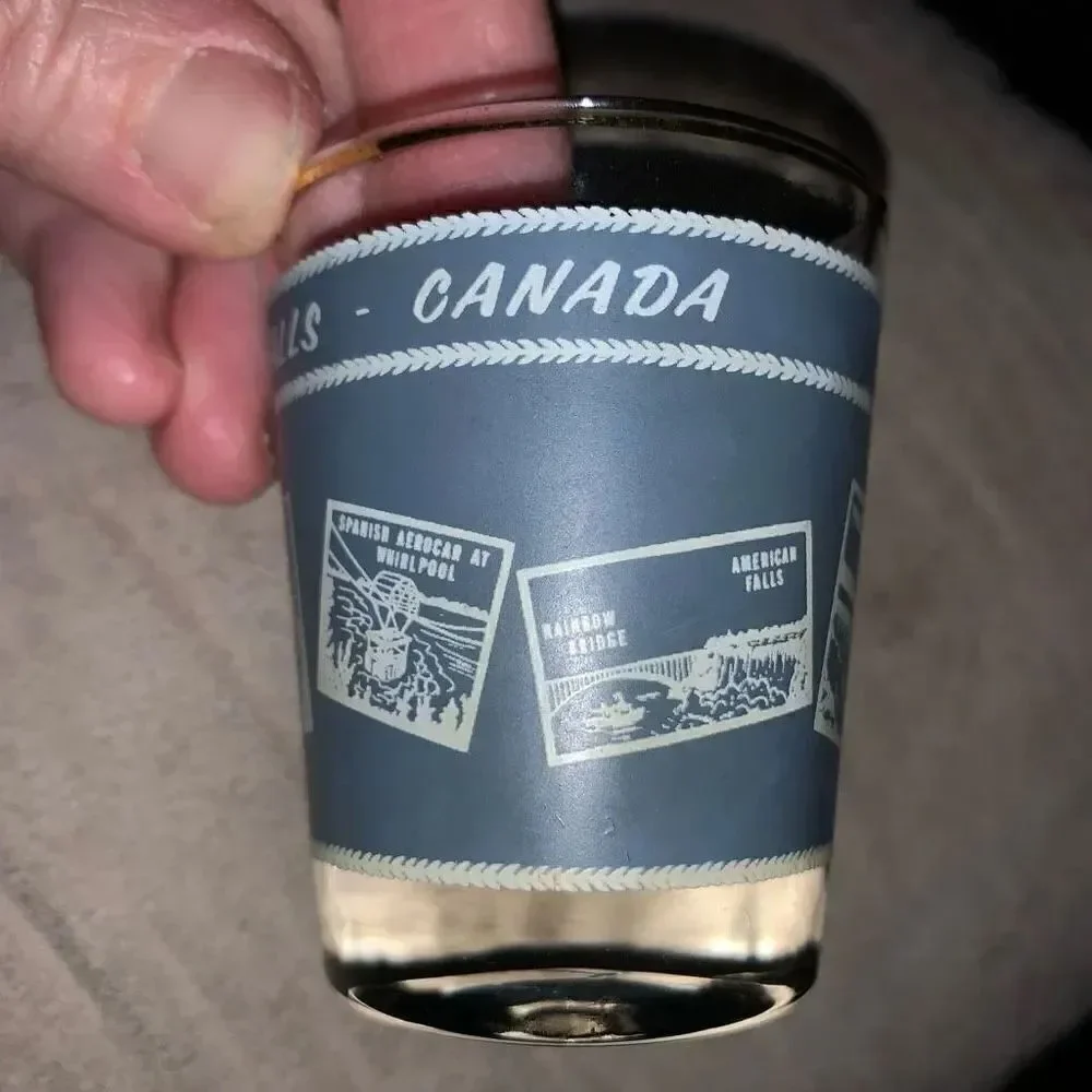 Niagara Falls Canada Shot Glass Barware Man Cave